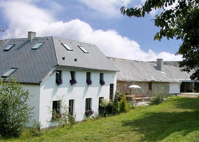 Penzion Javorice Hotel Telc Bagian luar foto